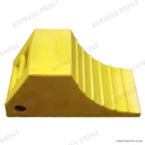 100 Ton Wheel Chock (Yellow) - Single