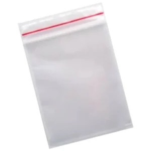 Clear Self Sealing Zip Bags 65x85mm