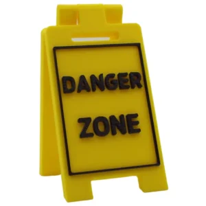 Danger Zone - Desk Floor Stand
