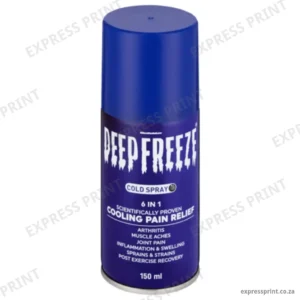 Deep Freeze Cold Spray 150ml – Fast Pain Relief for Sports Injuries & Muscle Aches