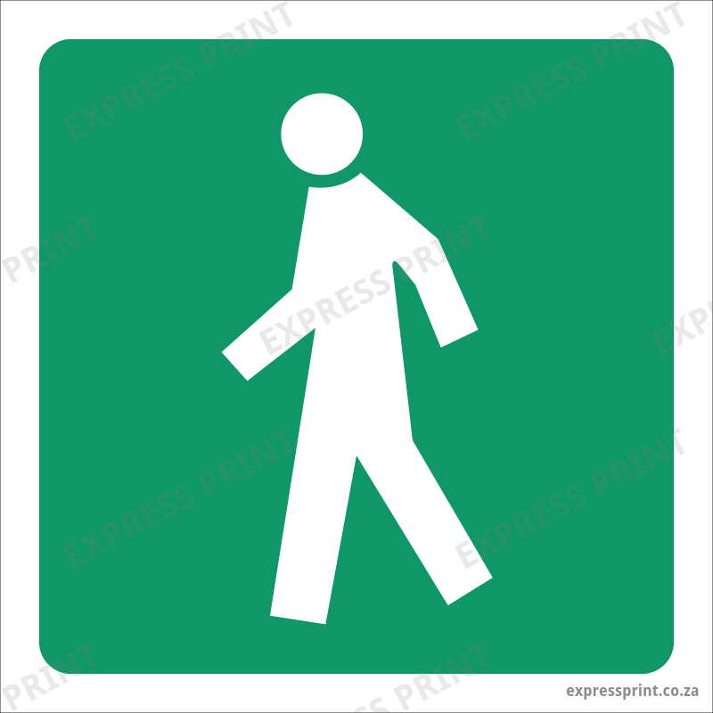 GA8 - SABS Traveling way safety sign