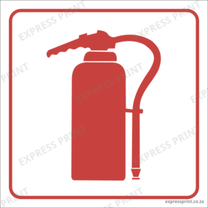 FB2 – SABS Approved Fire Extinguisher Safety Sign