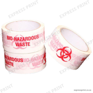Bio-Hazardous Waste Adhesive Tape