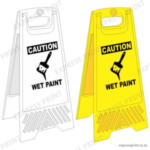 C-FS13 - Wet Paint A-Frame Floor Stand