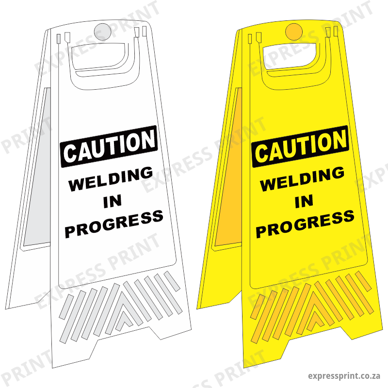 FS23 - Welding In Progress A-Frame Floor Stand