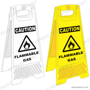 FS31 - Flammable Gas A-Frame Floor Stand
