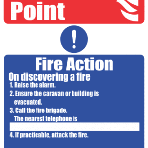 FR28 - Fire Point Safety Sign