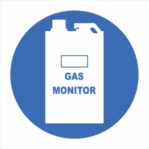 MV17 - Carbon Monoxide Gas Monitor Safety Sign