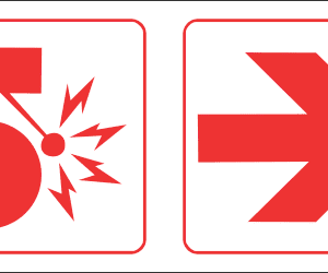 FR72 - Fire Alarm Right Safety Sign