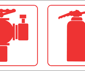 FR74 - Fire Fighting Equipment Combo 2 Safety Sign