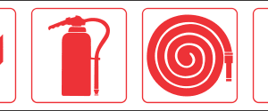 FR77 - Location Of Fire Fighting Equipment Safety Sign