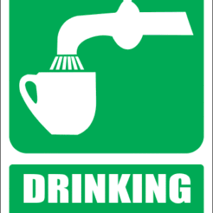 GA6E - Drinking Water Explanatory Sign