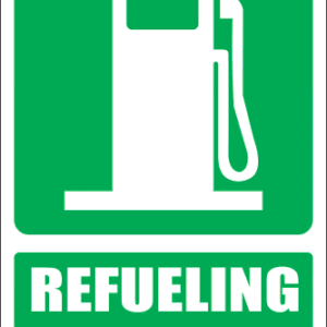 GA9E - Fueling Point Explanatory Sign