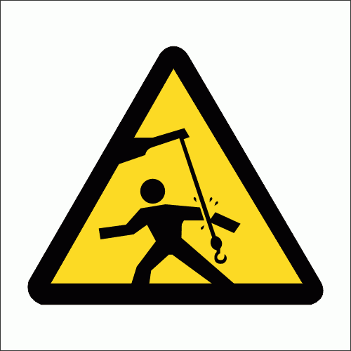 WW24 - Swinging Objects Safety Sign