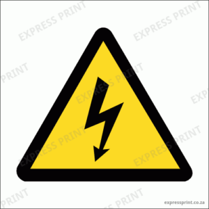 EL1 - Electrical Shock Hazard Sign