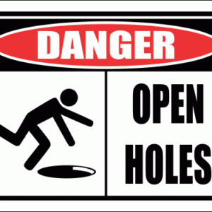 C26 - Open Hole Sign