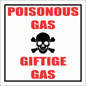 PO2 - Poisonous Gas Sign