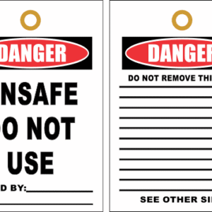 STU18 - Danger Unsafe Tag