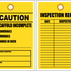 STC3 - Caution Check Incomplete Tag