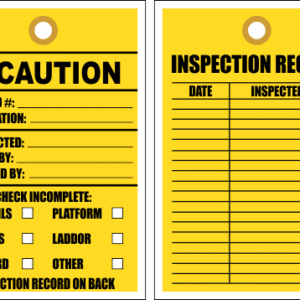 STC4 - Caution Check Incomplete Tag