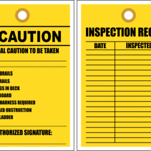 STC5 - Special Caution Tag