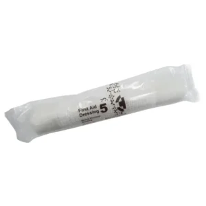 First Aid Dressing (FAD) No. 5 – Sterile Wound Dressing Pad for Emergency Care & Compliance