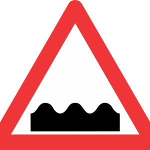 W331 - Uneven Roadway Road Sign