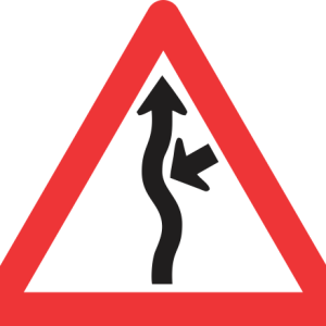 W216 - Concealed Driveway (From Right) Road Sign