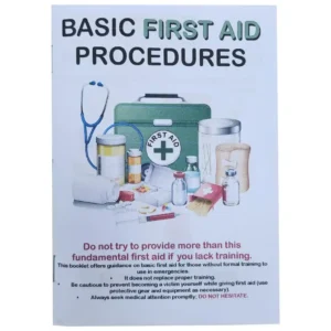 Basic First Aid Procedures Booklet – A5 Size