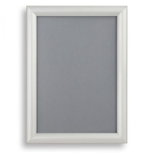 A4 Silver Aluminium Snapper Frame