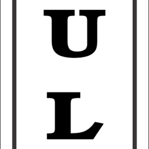 C-B7 - Pull Sign - Vertical (↧120x50mm)