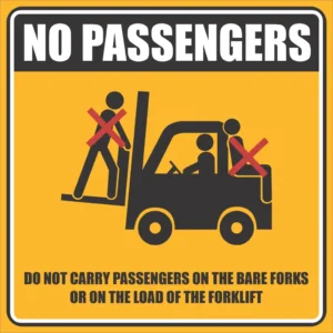 FLS3 - No Passengers Sign