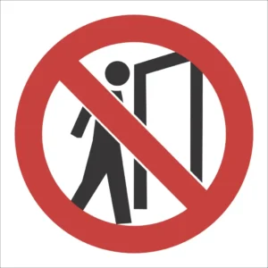 PR83 - No Entry Sign