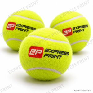 Tennis balls printed with a custom logo – Express Print