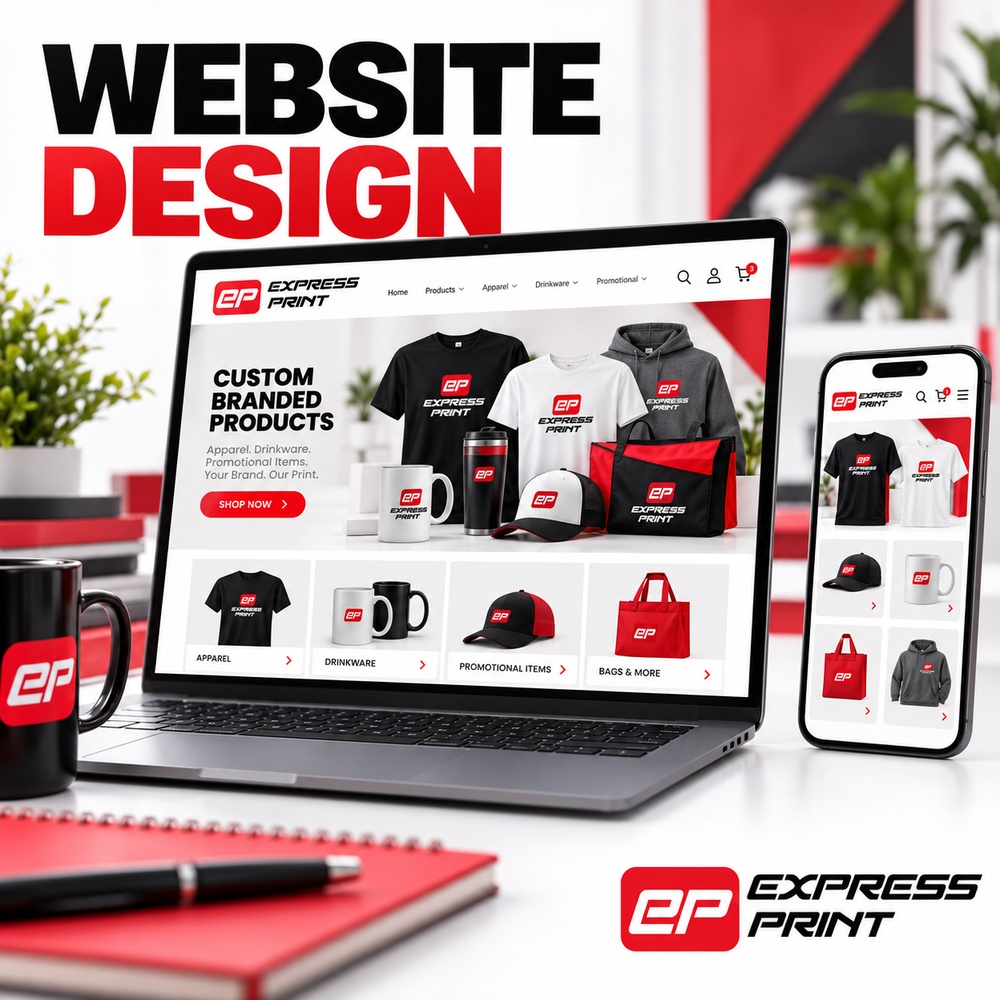 E-commerce online shop website design